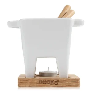 Zestaw do fondue Boska 300 ml kolor biały