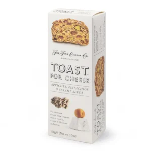 Chlebki / grzanki do sera z morelami, pistacjami i sezamem 100g