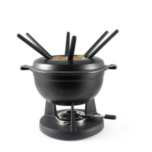 Zestaw do fondue Swissmar Lucerne, żeliwo, kolor czarny.