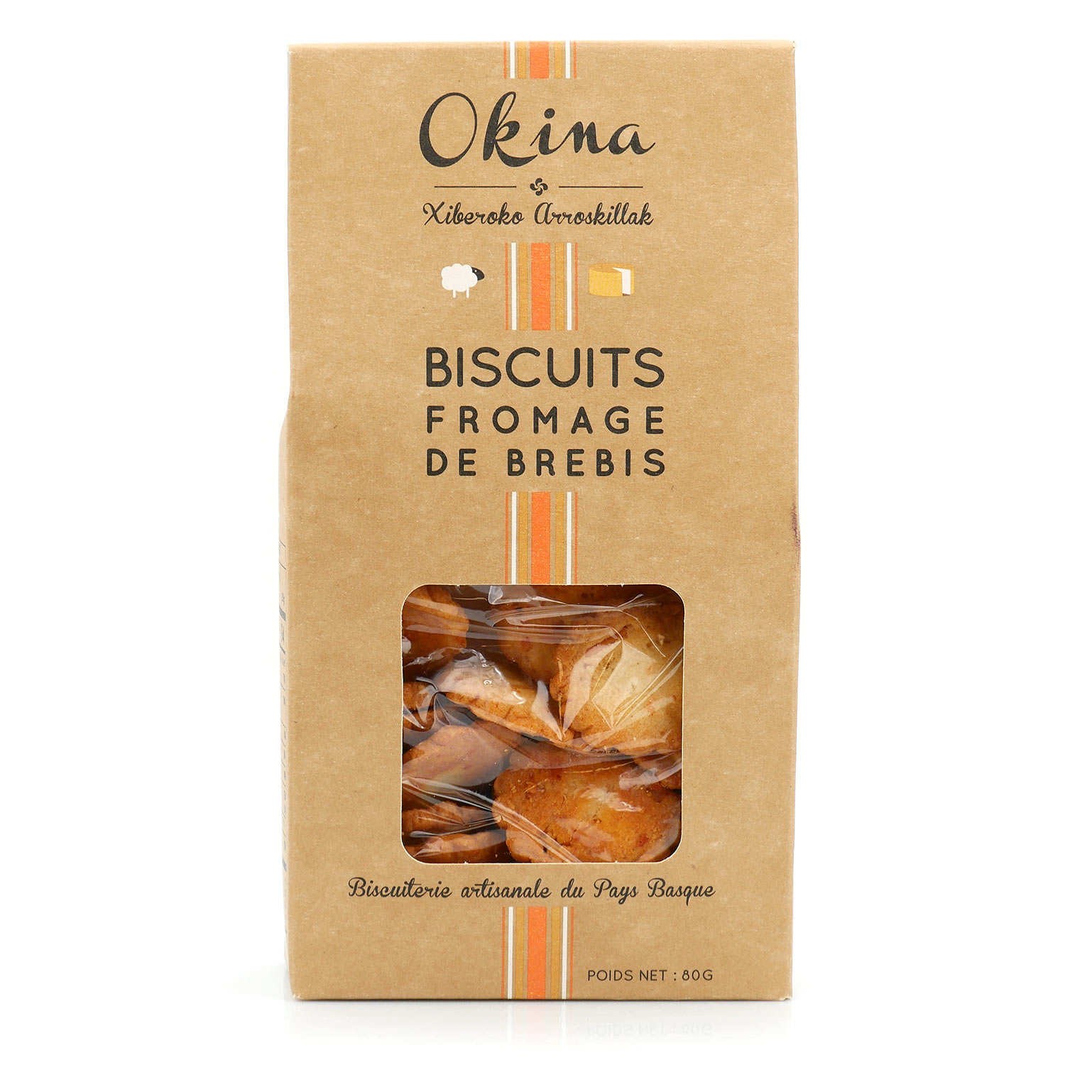 Krakersy z serem owczym 80 g