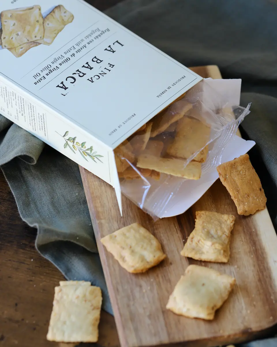 Krakersy chlebowe z sezamem i oliwą z oliwek 180g