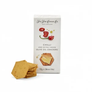 Krakersy z chili i oliwą extra virgin 125 g