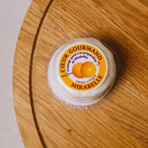 Ser francuski Coeur Gourmand Mirabelle / Ser kozi z nadzieniem z mirabelek 80 g