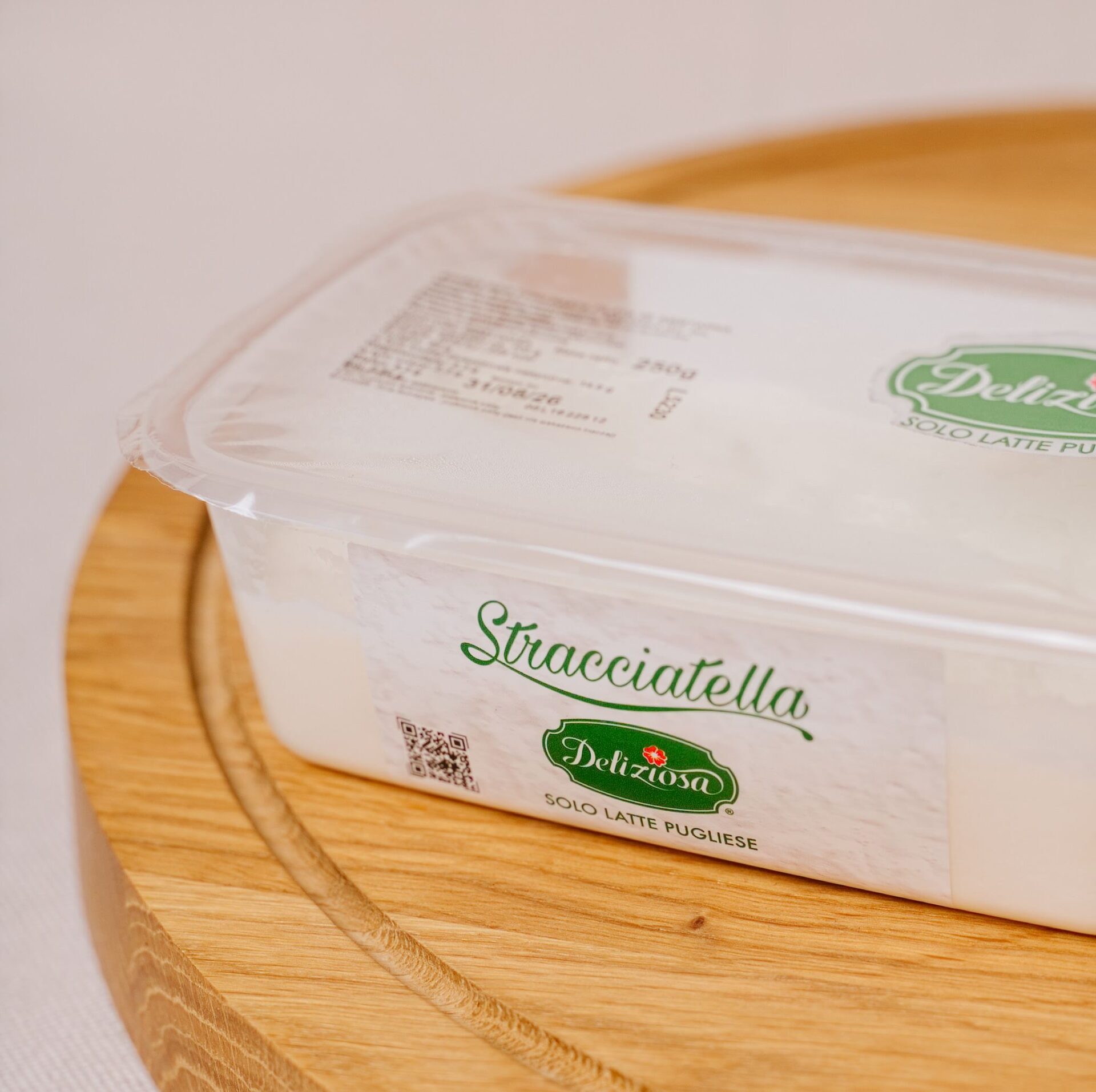 Ser włoski Straciatella Deliziosa / Oryginalna włoska stracciatella 250g - obrazek 2