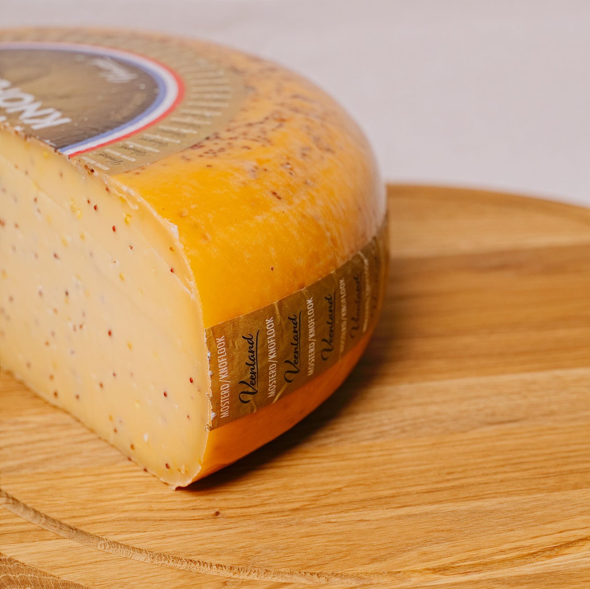 Ser gouda holenderska z gorczycą i czosnkiem - obrazek 2