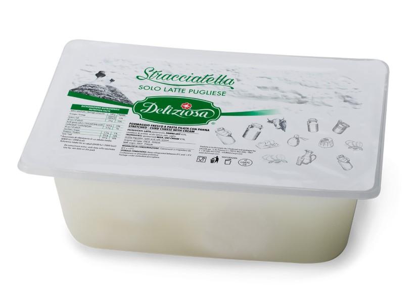 Ser włoski Straciatella Deliziosa / Oryginalna włoska stracciatella 250g