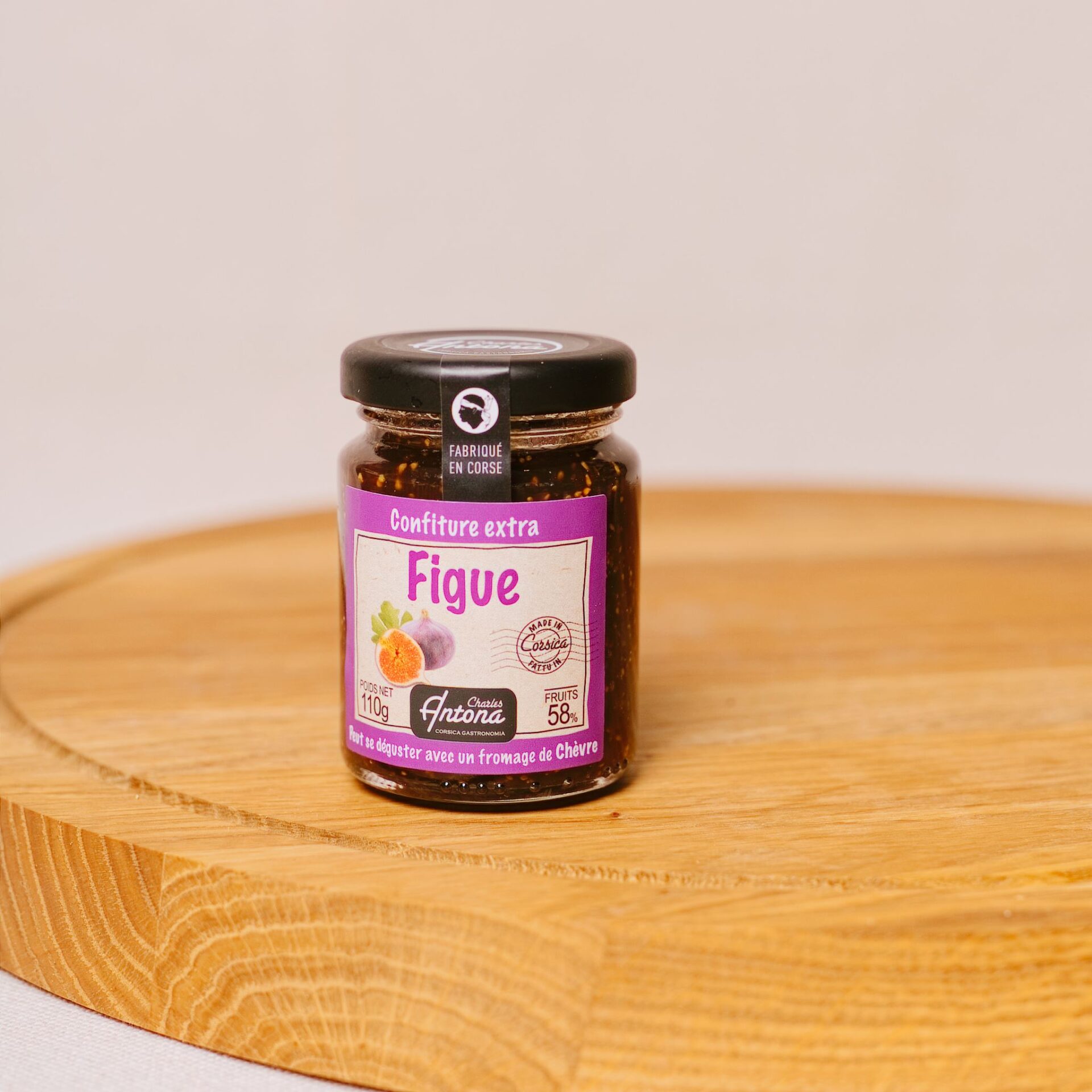 Francuska konfitura figowa 110g / korsykańska konfitura do serów