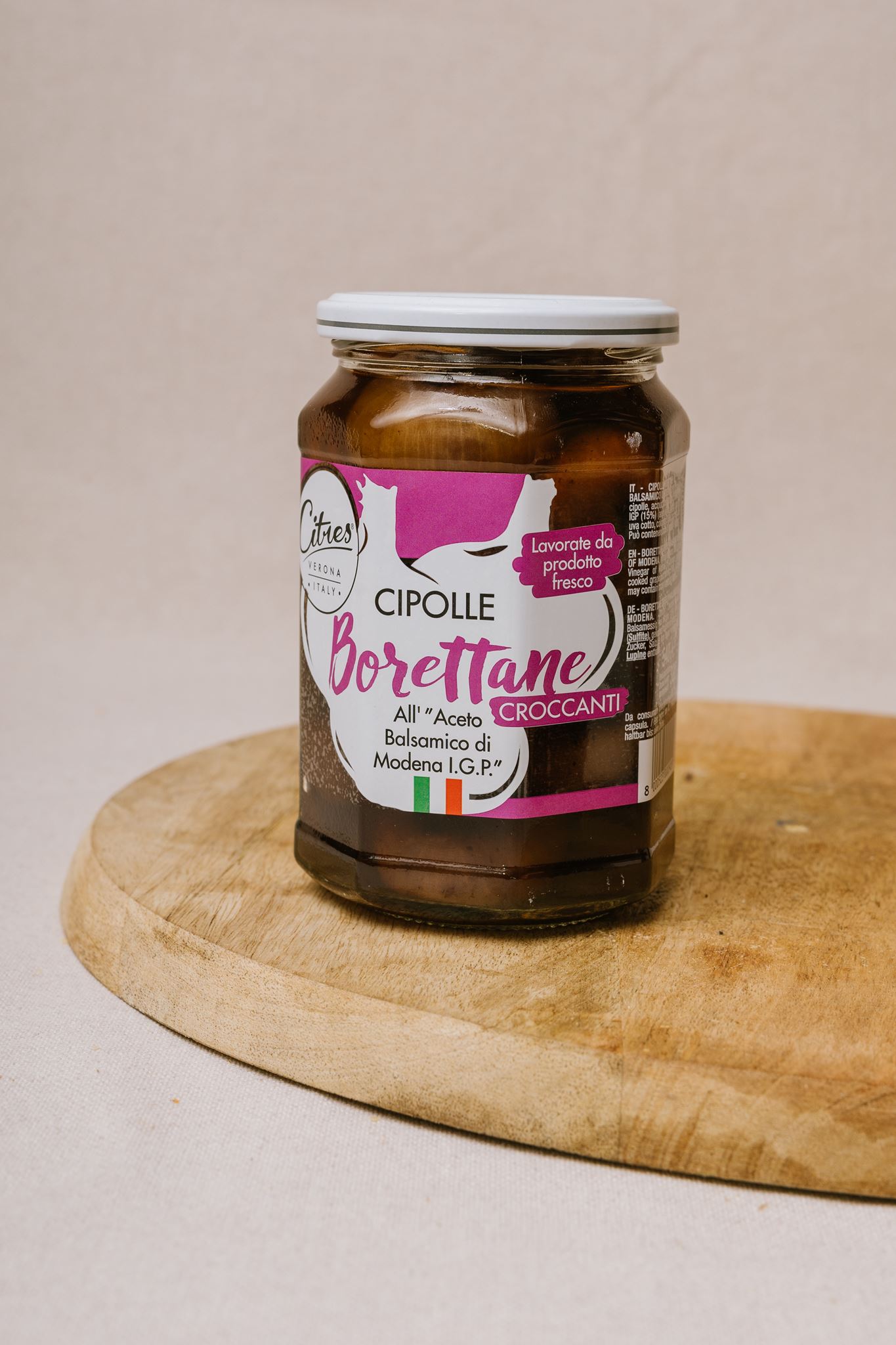 Cebulki borretane w occie balsamicznym 540g