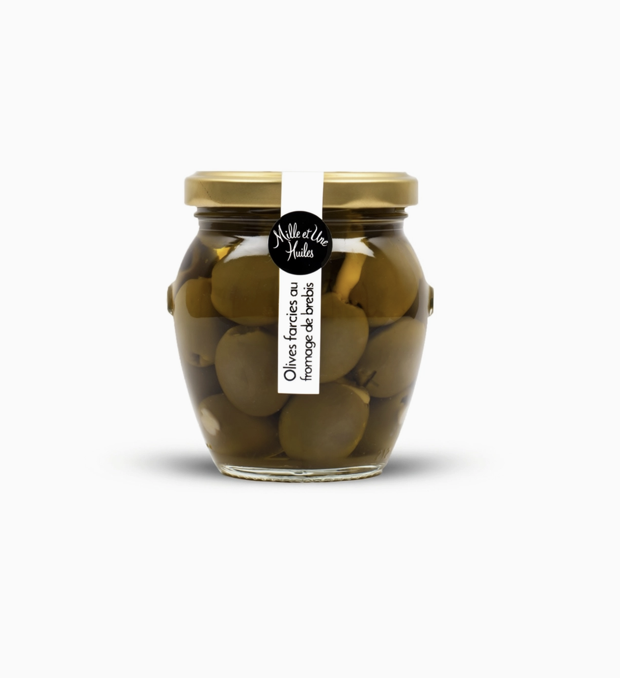 Zielone oliwki faszerowane serem 190g